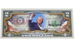 Trump Stand Strong Colorized $2 Bill Coin