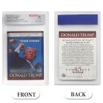 Trump Mugshot Trading Card - Gem Mint 10