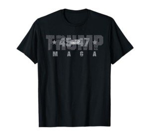 MAGA 2024 Trump Flag Graphic T-Shirt