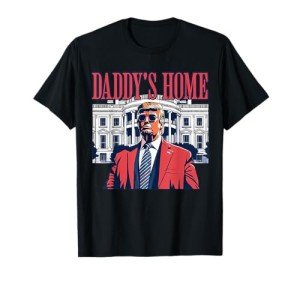 Trump 2024 Daddys Home White House T-Shirt