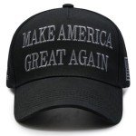 Trump 2024 Never Surrender MAGA Hat – Black & Gold