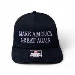 MAGA Hat - Durable USA Embroidered Black Cap