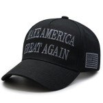 Trump 2024 Never Surrender MAGA Hat – Black & Gold