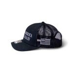 MAGA Hat - Durable USA Embroidered Black Cap