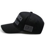 Trump 2024 Never Surrender MAGA Hat – Black & Gold