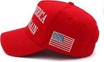 Trump 2024 Adjustable MAGA Hat with USA Flag