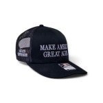 MAGA Hat - Durable USA Embroidered Black Cap