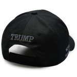 Trump 2024 Never Surrender MAGA Hat – Black & Gold