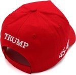 Trump 2024 Adjustable MAGA Hat with USA Flag