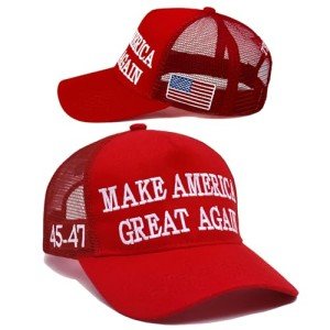 Trump 2024 MAGA Hat with USA Flag Design