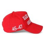 Trump 2024 Big Embroidered MAGA Hat with Flag