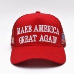 Trump 2024 MAGA Hat with USA Flag Design