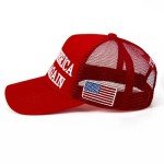 Trump 2024 MAGA Hat with USA Flag Design