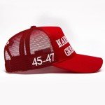 Trump 2024 MAGA Hat with USA Flag Design
