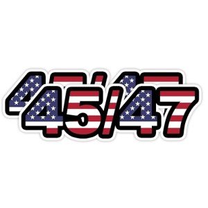 2 Pack Trump Bumper Stickers | 5" Vinyl Decals