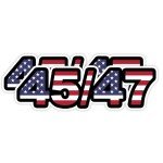 2 Pack Trump Bumper Stickers | 5" Vinyl Decals