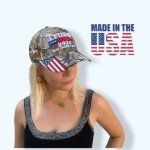 USA Trump 2024 Take America Back Camo Cap