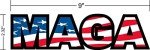 MAGA Vinyl Bumper Sticker for Cars and More