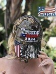 USA Trump 2024 Take America Back Camo Cap
