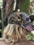 USA Trump 2024 Take America Back Camo Cap