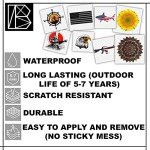 2 Pack Trump Bumper Stickers | 5" Vinyl Decals