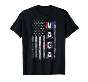 Trump 2024 US Flag T-Shirt