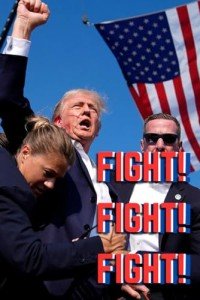 Trump Assassination Photo Notebook: Fight Fight Fight!