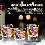 KIIDAS 4-Pack Trump Shot Glasses – Limited Edition