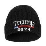 MAGA Beanie Hat - Trump 2024 Knit Cap