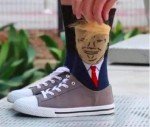 Funny Trump Socks with Hair - 2024 Gift