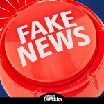 Funny Trump Fake News Button for Office Fun