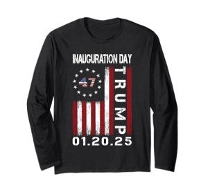Donald Trump Inauguration Day 2025 Long Sleeve Tee