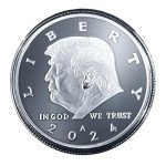 Mint Donald Trump Silver Coin 2024 with Certificate