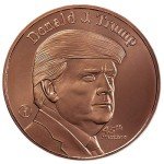 Trump 1oz Pure Copper Coin Round