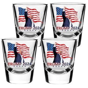 Trump Shot Glass Set – 4 Fun Designs