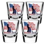 Trump Shot Glass Set – 4 Fun Designs