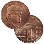 Trump 1oz Pure Copper Coin Round