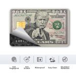 Trump 2024 Credit Card Skin & Sticker Set