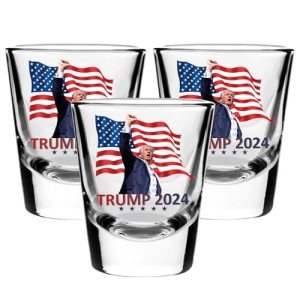 Trump Shot Glass Set - Perfect for 2024 Fans