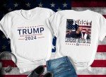 Never Surrender Trump Fist Pump T-Shirt