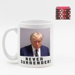 Trump Vance 2024 Fight Never Surrender Mug