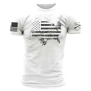 Grunt Style American Acid Tee - White, XL