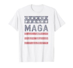 MAGA Stars & Stripes Vintage Graphic T-Shirt