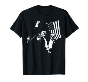 MAGA T-Shirt: Trump 2024, Fear Not Hero