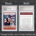 Trump Trading Card - GEM Mint 10 Collectible