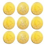 2025 Gold-Plated Donald Trump Collectible Coin Set