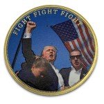 Aizics 2024 Trump Fight Election Coin