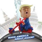 Donald Trump 2024 Motorcycle Toy Figure