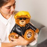 Trumpinator Teddy Bear - 2024 Patriotic Supporter Gift