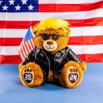 Trumpinator Teddy Bear - 2024 Patriotic Supporter Gift